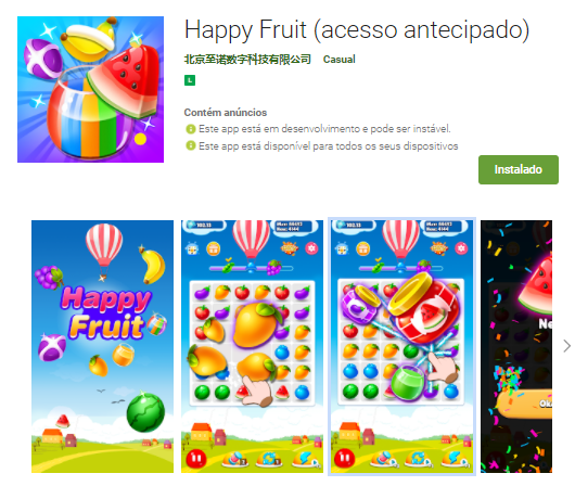 APP HAPPY FRUIT PAGA