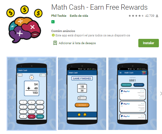 math cash app para ganhar dinheiro
