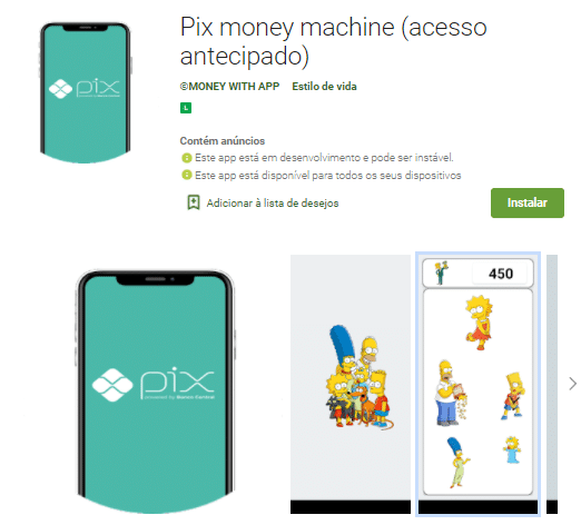 pix money machine app para ganhar dinheiro