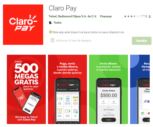 claropay app paga ganhar dinheiro