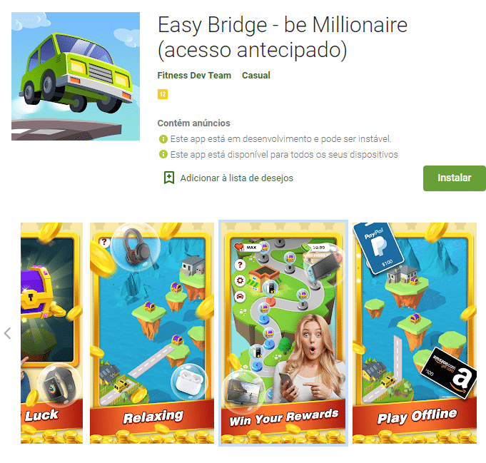 easy brigde app para ganhar dinheiro online