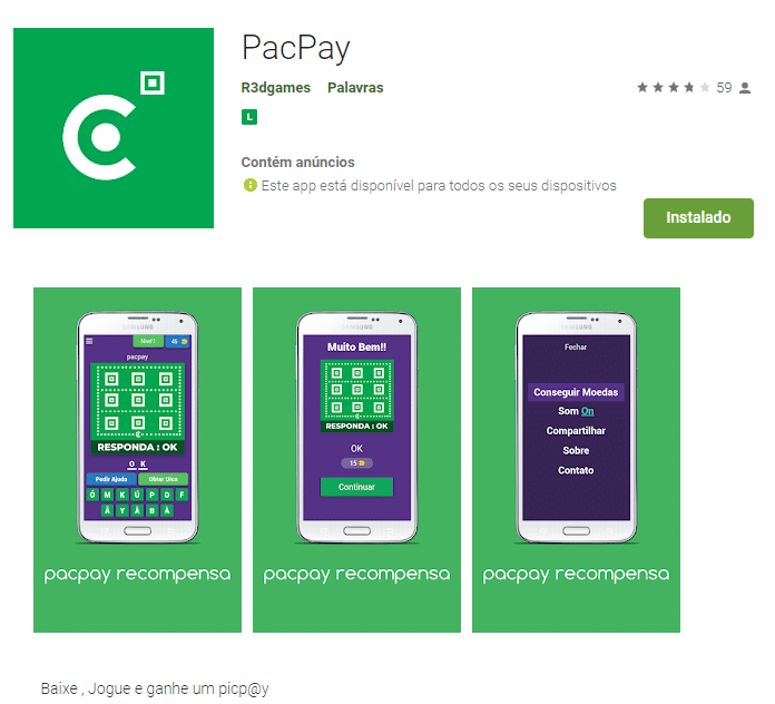 pacpay app para ganhar dinheiro