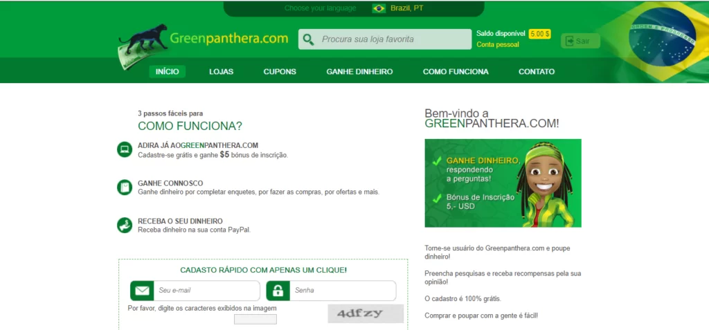 green panthera como funciona