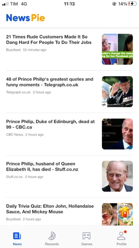 newspie app como funciona