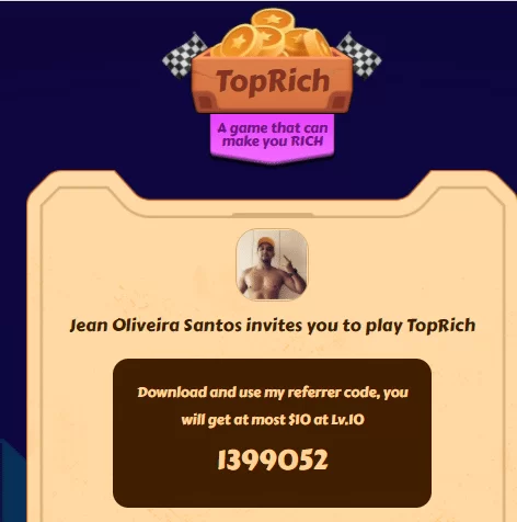 toprich app como funciona