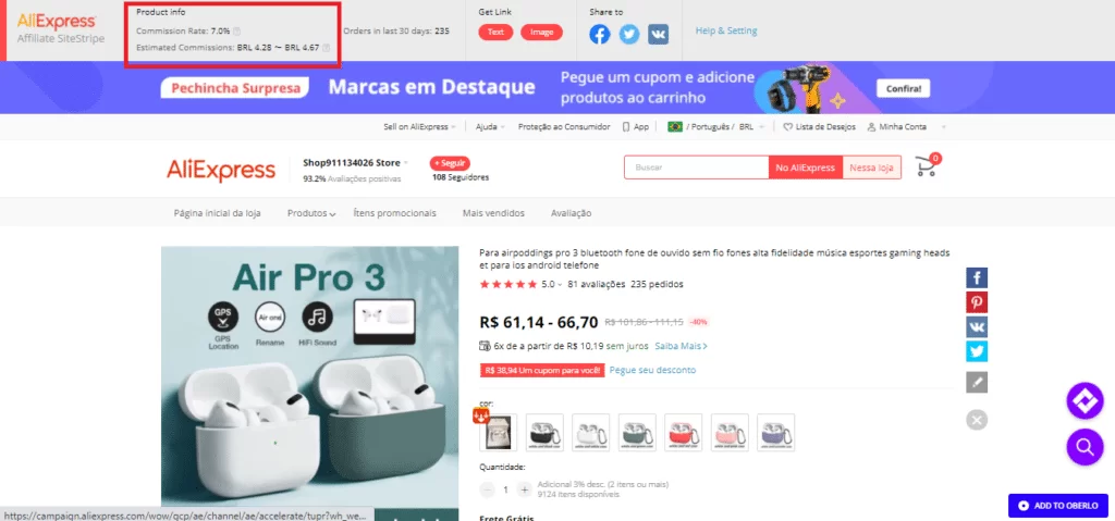 APLIEXPRESS AFILIADO CADASTRO